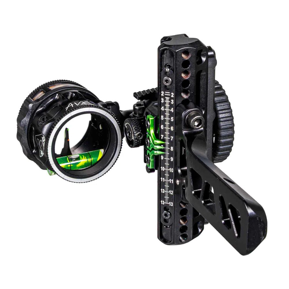 Axcel Driver Plus Bridgelock Slider Sight w/AVX-31 Ranger Pin, .010" Green red fiber