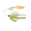 War Eagle Screamin' Eagle Gold Frame Tandem Willow Spinnerbait, Spot Remover, 3/4 oz