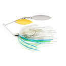 War Eagle Screamin' Eagle Nickel Frame Double Willow Spinnerbait, Blue Herring, 1/2 oz