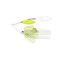 War Eagle Screamin Eagle Painted Head Double Willow Spinnerbait White Chartreuse 3/4 oz
