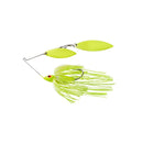War Eagle Screamin' Eagle Double Willow Painted Frame Spinnerbait 3/4 oz, Chartreuse, 3/4 oz