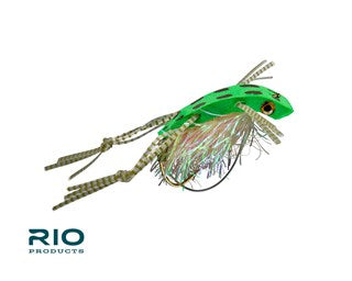 RIO Flies Shimmy Frog Leopard 3/0 (6 Pack)