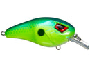 Riot Baits Reactor 1.5 Squarebill CrankbaitJOOTTIChartreuse Blue