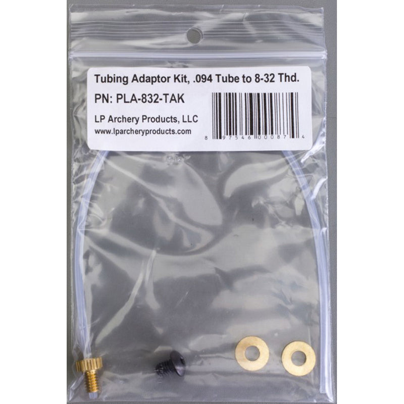 Lp Tubing Adapter Kit 8-32 Adaptor 8 In.