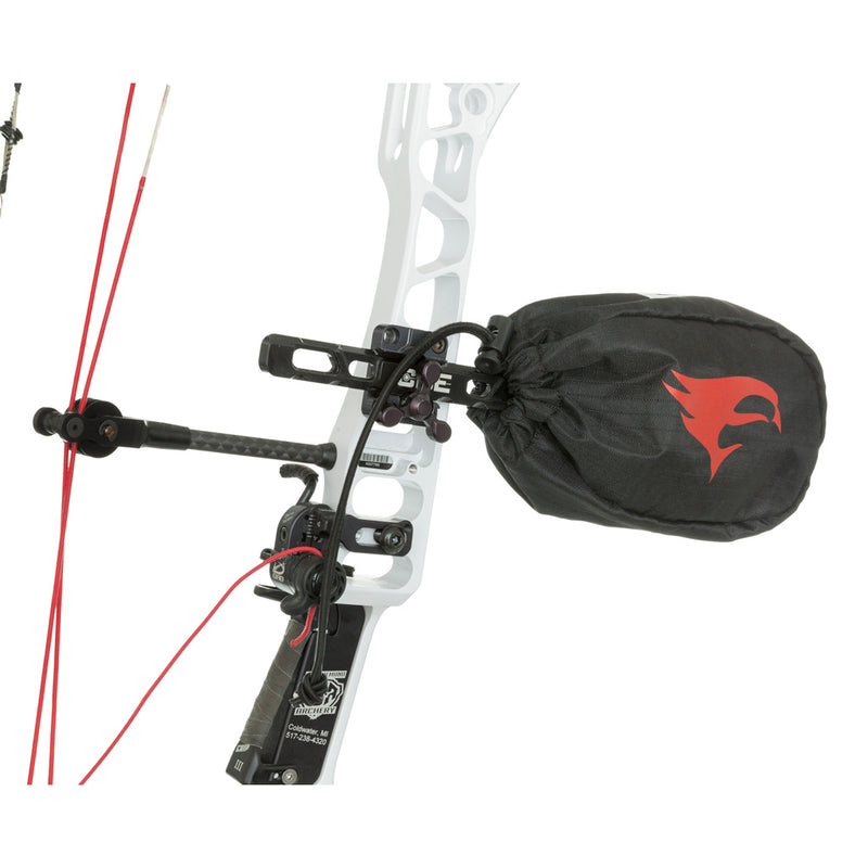 Elevation Sight Mitt Bow Sight Cover Black-red