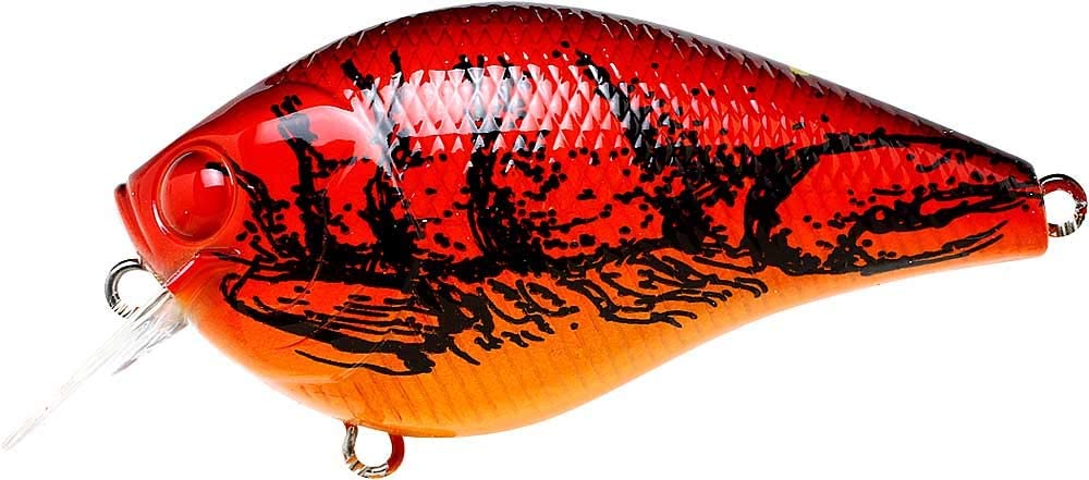 Leurre Lucky Craft Fat CB BDS 2 MS Gekiatsu Red, Japan Shad, Rare, Neuf