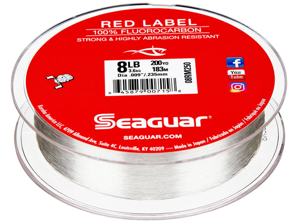 Seaguar Red Label 100% Fluorocarbon Fishing Line