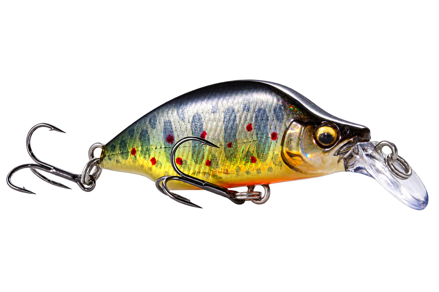 GH44 BAT A FRY lure side profile